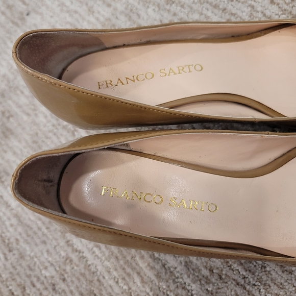 Franco Sarto Yelena Peep Toe Heels - Picture 5 of 14